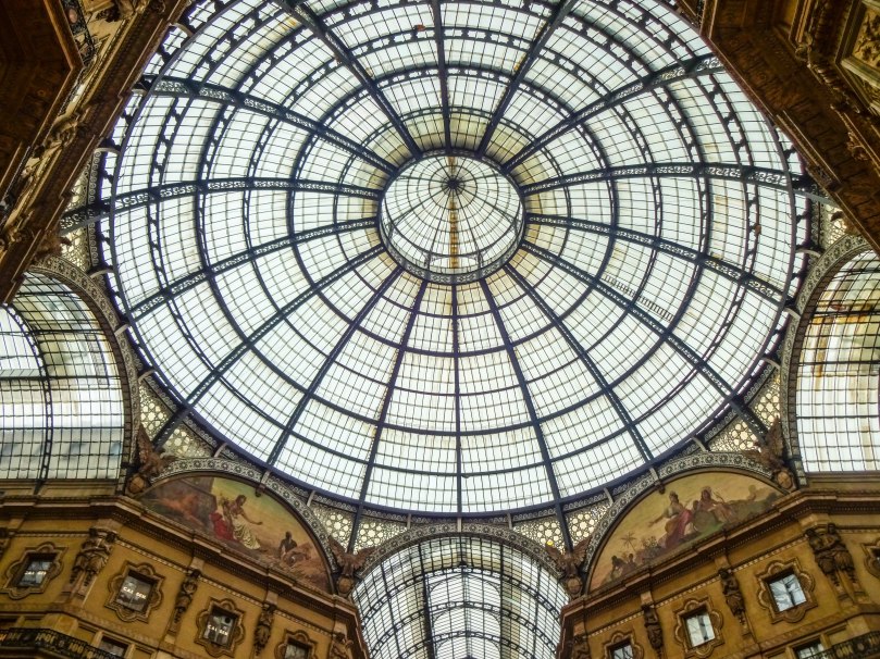 Doma de Vidro - Galleria Vittorio Emanuele II